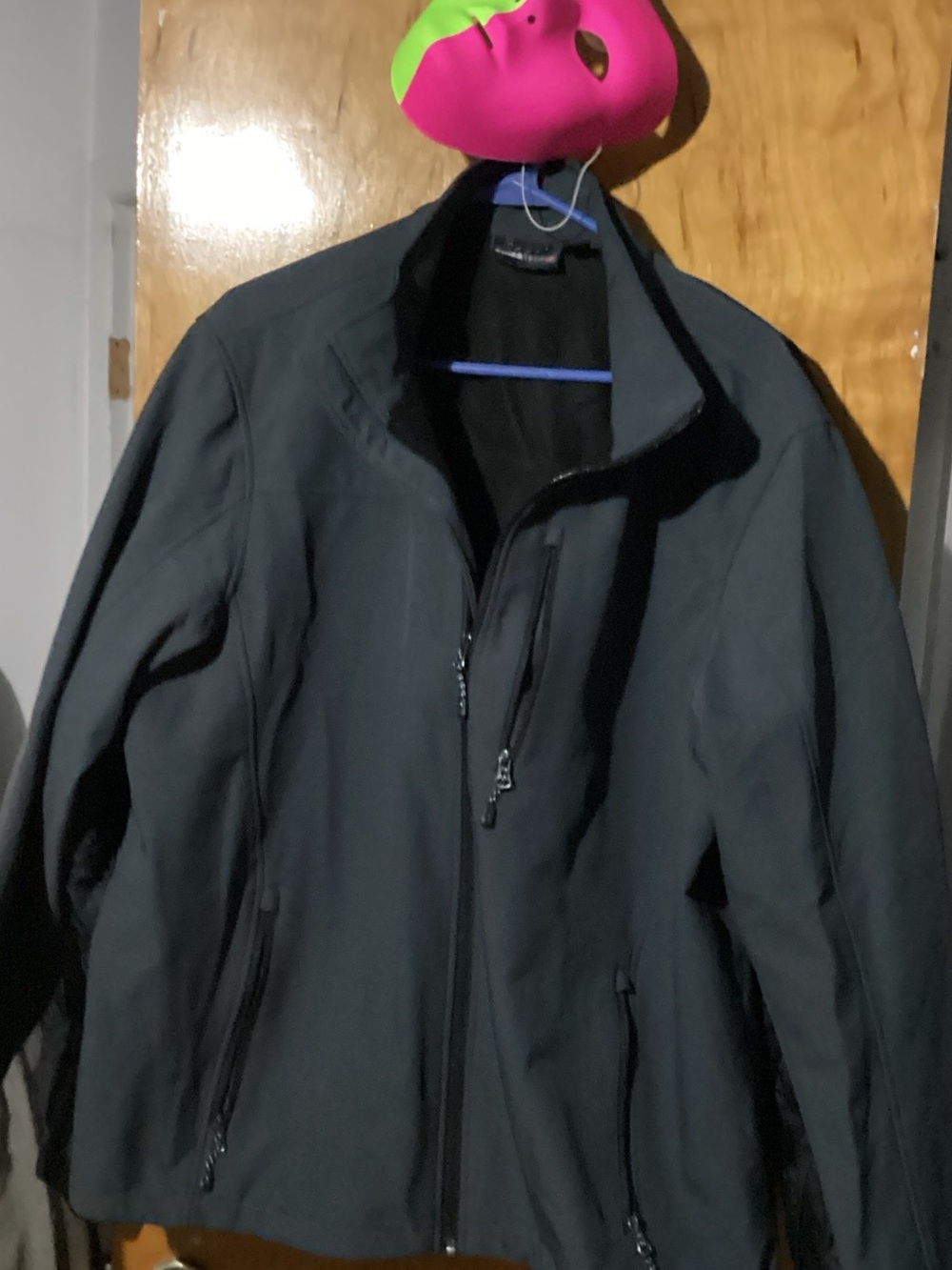 Swiss Tech Black Lightweight Zip Jacket